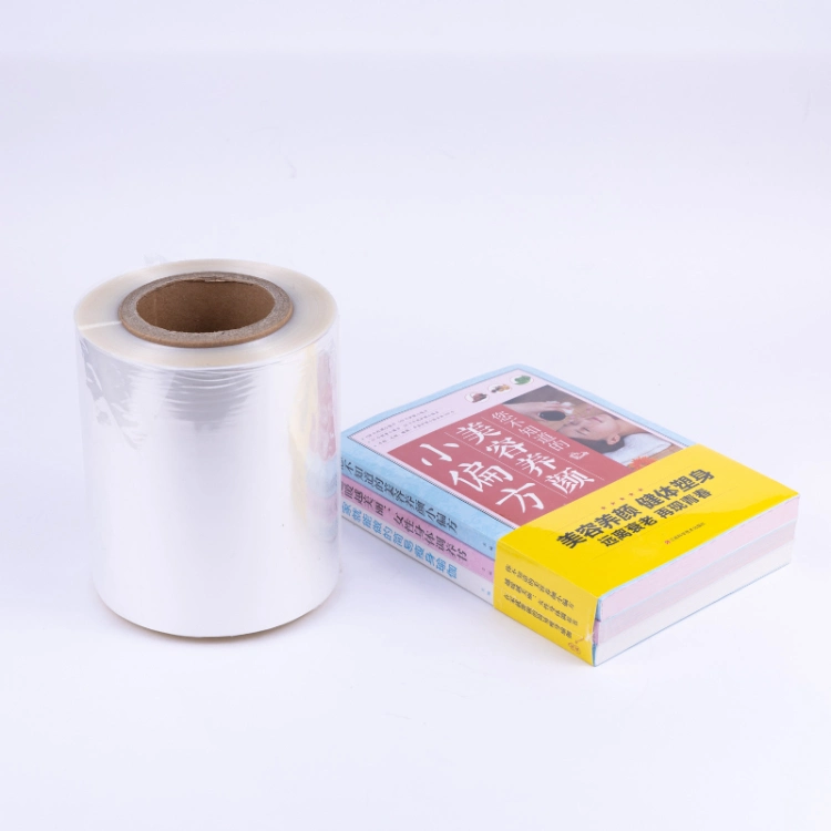 Cross Linked Standard Micro Perforated Single Wound POF Heat Shrink Wrap Bag Middle High Shrinkage Film Roll for Printing Plastic POF Shrinkable Packaging Film