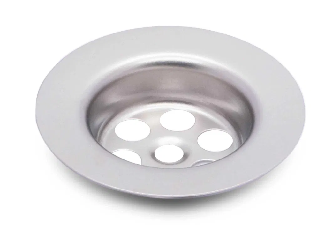 New Arrived High Quality Toilet Drain Filter Round Hole 304 Stainless Steel Sink Strainer