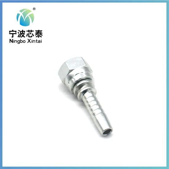 OEM personalizado Fábrica de China Fabricante Asamblea Conector de manguera Accesorios de virola hidráulica Adaptadores de precio competitivo Accesorios macho Bsp Precio cruzado Ningbo ODM